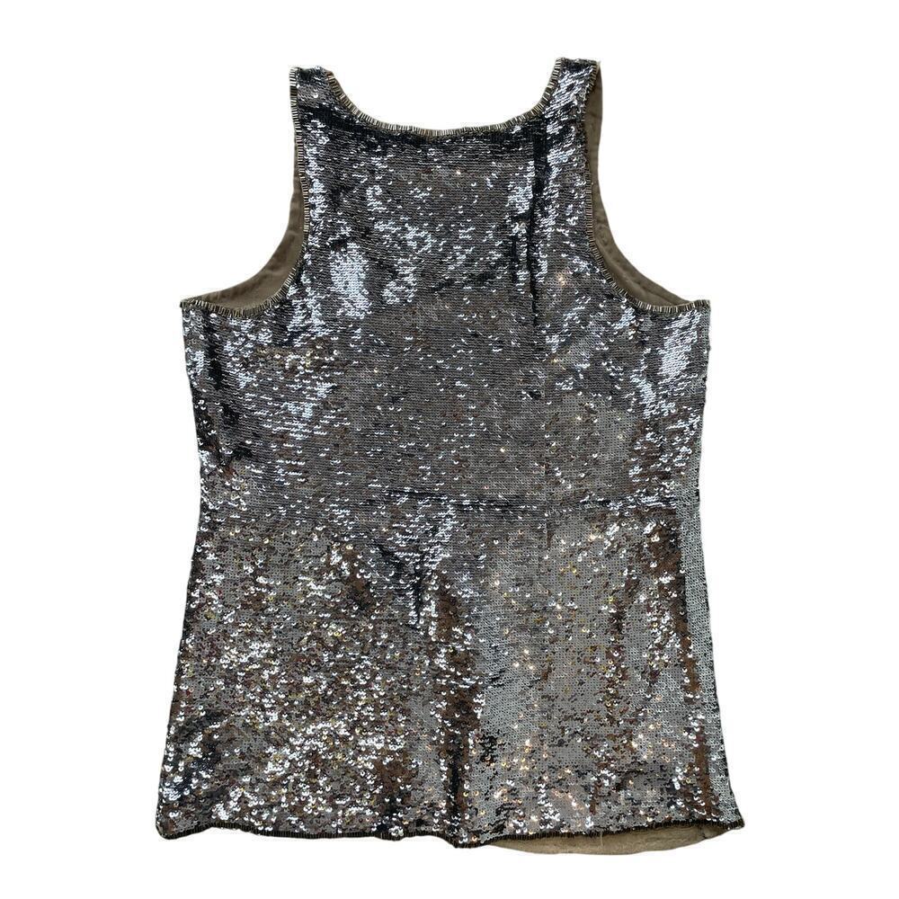 Boston Proper sequin tank. Size 6